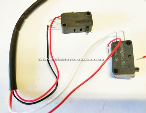Микропереключатели концевых выключателей привода для откатных ворот.