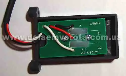 Блок магнитних (герконових) кінцевих вимикачів для приводу GANT BS-IZ