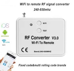 Конвертер WIFI в RF сигнал пульта для воріт